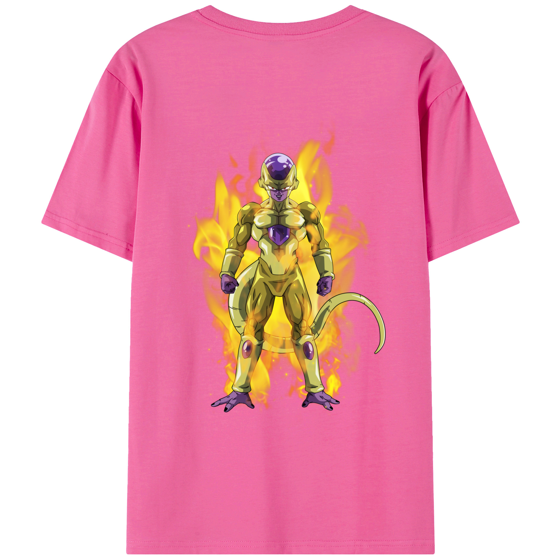 （画像用） ドラゴンボール フリーザ DRAGON BALL Frieza レディース半袖Tシャツ(バックプリント)